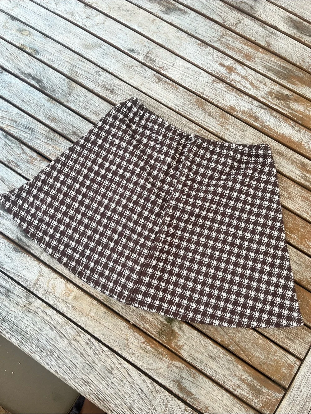 Lisa Says Gah Darcy Skort in Cocoa Plaid - Picture 3 of 5